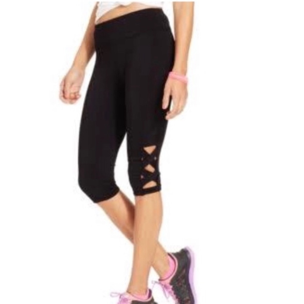 Material girl 3/4 leggings size XS
